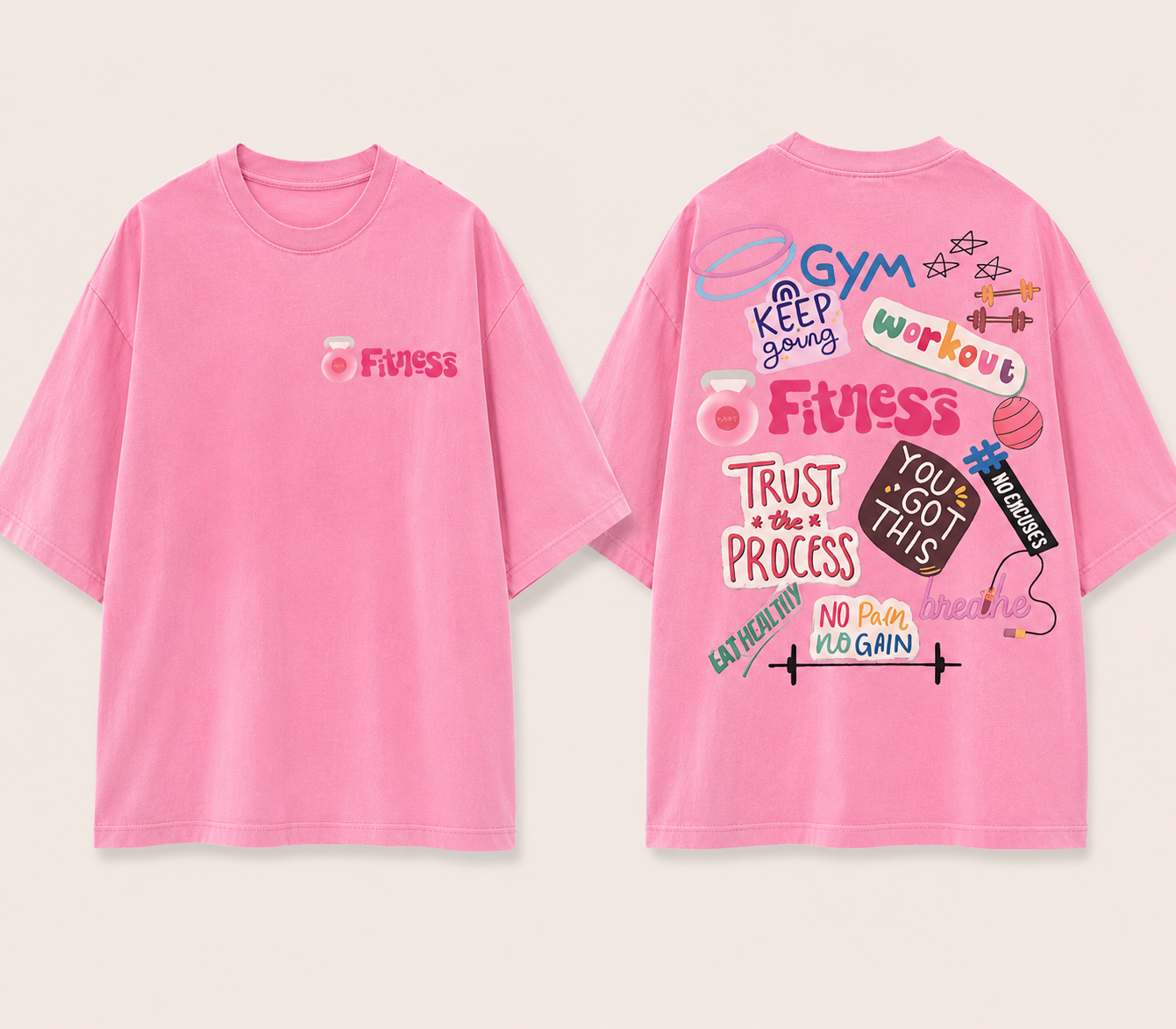 Girl Fitness Tee
